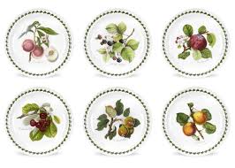 Portmeirion Pomona 10 inch Dinner Plates-πιάτα φαγητού 25cm 
