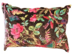 Μαξιλαρι βελουτε floral 35x50cm