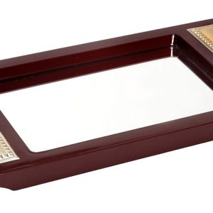 ΔΙΣΚΑΚΙ ΠΑΡΑΛΛΗΛΟΓΡΑΜΜΟ ΞΥΛΙΝΟ ΜΕ ΑΣΗΜΙ ΚΑΙ ΚΑΘΡΕΠΤΗ 33Χ17Χ4