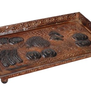 ΔΙΣΚΟΣ ΔΙΑΚΟΣΜΗΤΙΚΟΣ ΜΕΤΑΛΛ. ΑΝΤΙΚΕ ΑΝΑΓΛΥΦΑ ΦΡΟΥΤΑ ΚΑΦΕ/ΜΑΥΡΟ 50Χ28Χ6