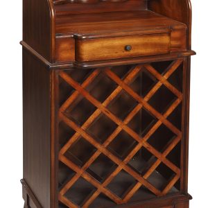 Κάβα επιδαπέδια ξύλινη με συρταράκι 100 Χ 53 Χ 35.