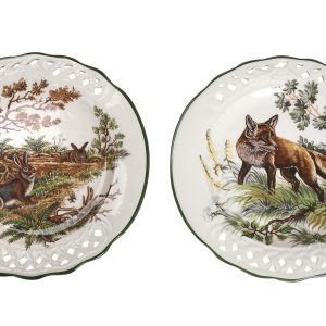 Διακοσμητικό πιάτο τοίχου με θέμα το κυνίγι.