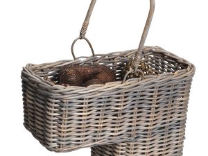ΚΑΛΑΘΙ ΣΚΑΛΙΟΥ ΨΑΘΙΝΟ ΜΕ ΧΕΡΟΥΛΙ ΓΚΡΙ/ΜΠΕΖ ΟΕΜ 56Χ30Χ54