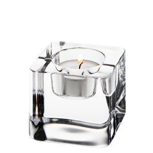 Orrefors Κηροπήγιο Ice Cube 6521862 70mm