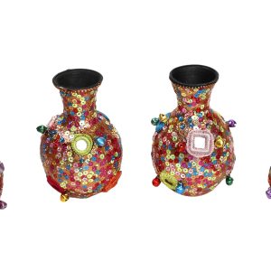 ΔΙΑΚΟΣΜΗΤΙΚΑ ΒΑΖΑΚΙΑ ΠΟΛΥΧΡΩΜΑ ΕΘΝΙΚ 4ΤΜΧ 8x11cm