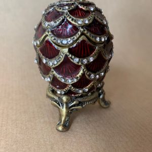 ΑΥΓΟ ΜΙΝΙΑΤΟΥΡΑ ΚΟΥΤΑΚΙ ΣΕ ΒΑΣΗ ΜΕΤΑΛΛΙΚΟ(ΣΜΑΛΤΟ) 6cm