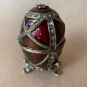 ΑΥΓΟ ΜΙΝΙΑΤΟΥΡΑ ΚΟΥΤΑΚΙ ΣΕ ΒΑΣΗ ΜΕΤΑΛΛΙΚΟ(ΣΜΑΛΤΟ) 6cm