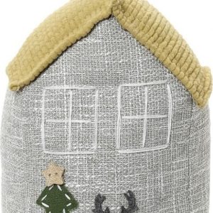 ESPIEL DOOR STOP 'ΧΡΙΣΤΟΥΓΕΝΝΙΑΤΙΚΟ ΣΠΙΤΑΚΙ' 28ΕΚ DOG418 