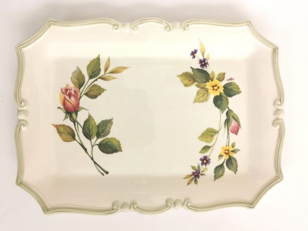 Πιατέλα   Tiffany. 45x30. oikd114