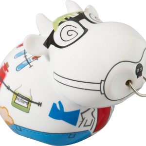 Espiel Κουμπαράς Αγέλαδα Κεραμικό-Μπλε. 12X13X12Cm. TOP103