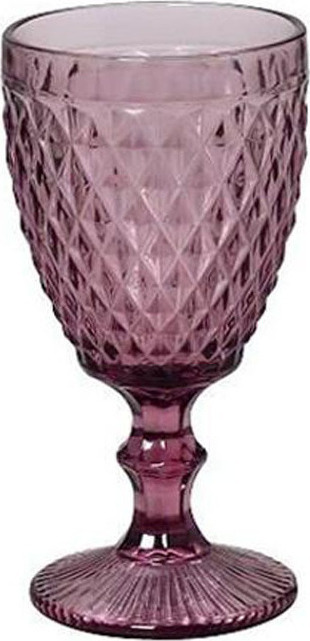 Espiel Ποτήρι Νερού Μωβ Γυάλινο 280ml. TIR106K6