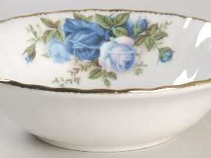 Αυθεντικά μπόλ πορσελάνης  ROYAL ALBERT "Moonlight Rose". 13x13. oikds29
