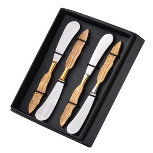 ΜΑΧΑΙΡΑΚΙΑ ΒΟΥΤΥΡΟΥ ΣΕ ΚΟΥΤΙ. ΣΕΤ ΤΩΝ 4τμχ. 14x2x0,5. 43010