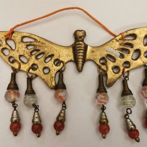 Πεταλούδα  ΜΠΟΥΤΖΙΝΗ  χειροποίητη 17x10. oikD53