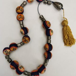  Κομπολόι ζωγραφιστές  φατσούλες. 76x5. oikD51