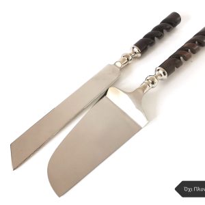 Σετ μαχαίρι σπάτουλα ινοχ συνθετικό. 32x3/32x7. oikd120