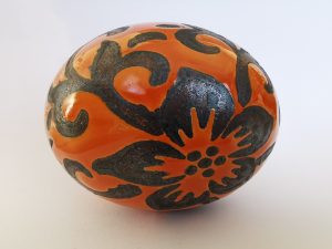 ΔΙΑΚΟΣΜΗΤΙΚΟ ΠΙΑΤΕΛΑΣ ΜΠΑΛΑ ΚΕΡΑΜΙΚΟ. 10x10cm.  oikds14