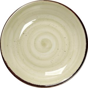 Espiel Πιάτο Βαθύ Terra μπέζ Στρογγυλό 23.5cm. TLH104K6