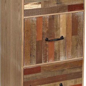 ESPIEL Συρταριέρα Ξύλινη  40x35x100εκ. FOP214