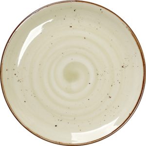Espiel Πιάτο Ρηχό μπέζ Στρογγυλό 26.5cm. TLH101K6