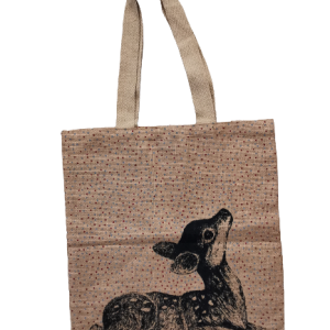 Τσαντα όμου - λινό - γκαζέλλα. 52x48x38cm. oikos97