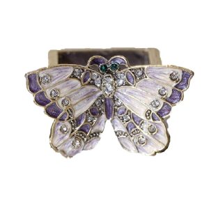 Κρίκος για πετσέτες σχέδιο πεταλούδα - Μέταλλο. GRA11085