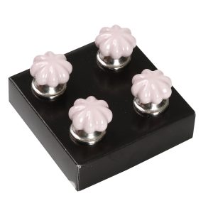 Pομολα ροζ. Σετ των/4. oikos307