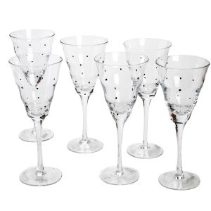 Κρυστάλλινα ποτήρια κοκτέιλ - σετ των/6. 21,5x9cm. oikos270