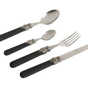 Αντικέ Μαχαιροπίρουνα Ιταλίας - inox 18/10. 24τμχ. oikos271