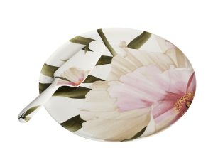 Τουρτιέρα Πορσελάνης  με Σπάτουλα. 34cm. oikos502