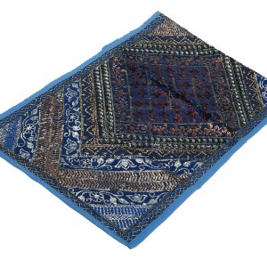 Πανό Κεντιμένο με δάφορες χάντρες -πολύχρωμο . 95x48cm. oikos343