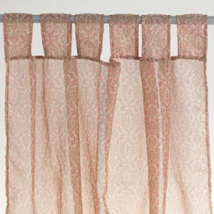 Inart Κουρτίνα με Τιράντες-Πολυεστέρας. 105x250cm. 3-40-144-0045