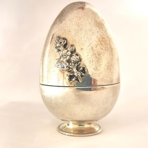 Χειροποίητο Αυγοθήκη - ασήμι. 11x7cm. oikos415