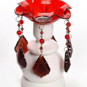 Διακοσμητικά κηροπηγίων με χάντρες. oikos399