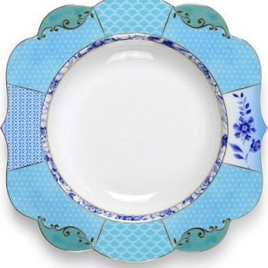 PIP STUDIO ΠΙΑΤΟ ΣΟΥΠΑΣ ROYAL ΓΑΛΑΖΙΟ 23,5x23,5cm 51.001.098