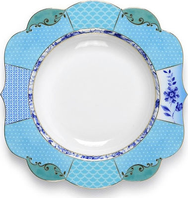 PIP STUDIO ΠΙΑΤΟ ΣΟΥΠΑΣ ROYAL ΓΑΛΑΖΙΟ 23,5x23,5cm 51.001.098