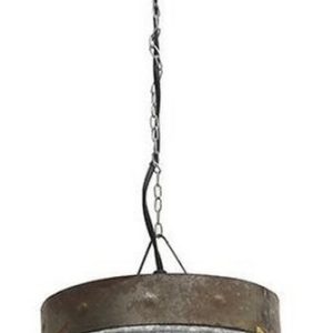 INART Φωτιστικό Οροφής Μεταλλικό Γκρι. 25x25x28cm. 3-10-065-0005