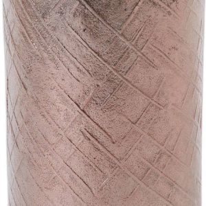 INART Κηροπήγιο Αλουμινίου Χάλκινο. 12x12x25cm. 3-70-387-0207