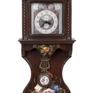 Pολόγι τοίχου εκκρεμές ζωγραφιστό. 59x28x11cm. oikos705