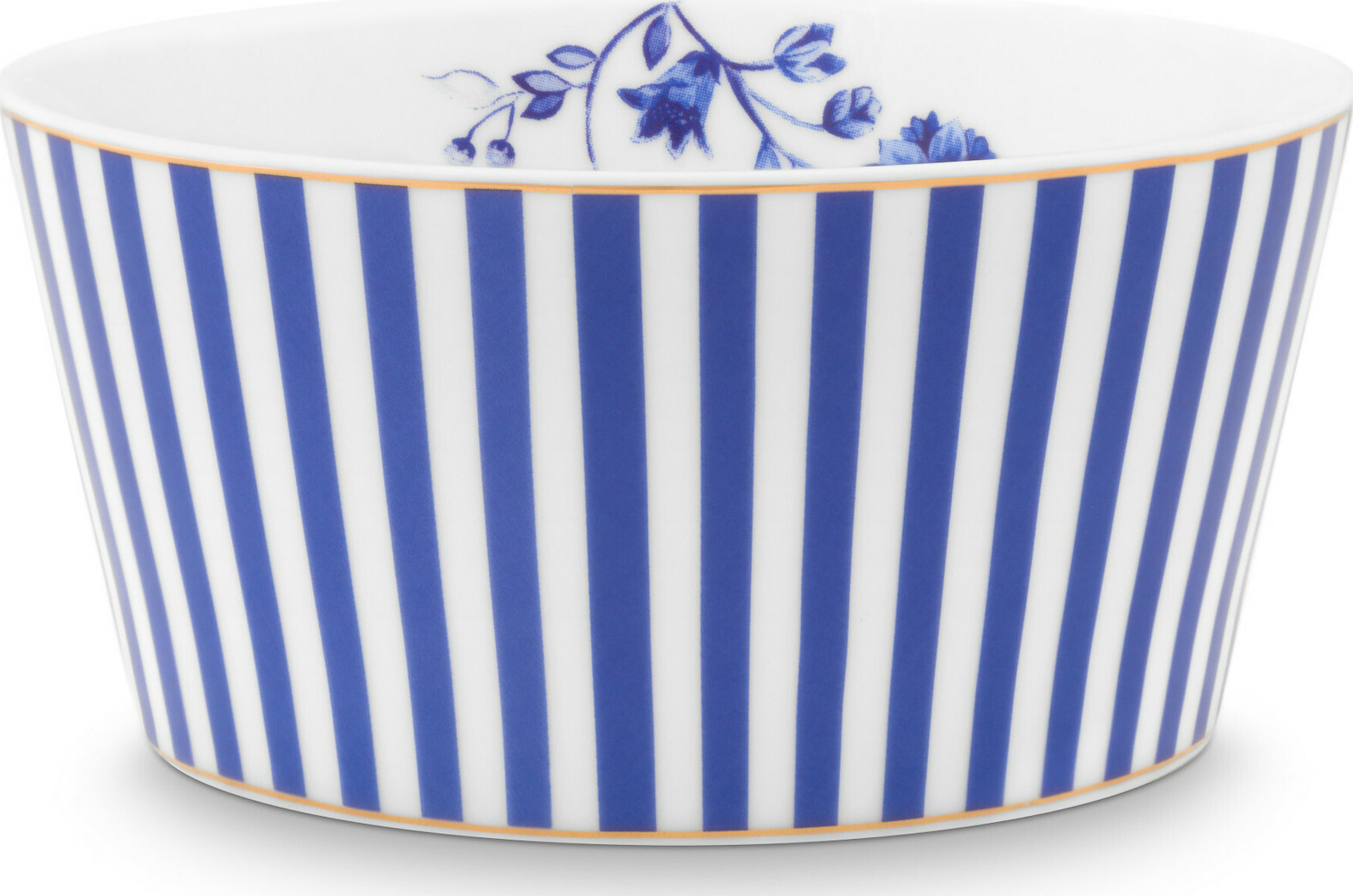 PiP Studio Μπωλ Δημητριακών Royal Stripes Στρογγυλό 12cm. 51.003.166
