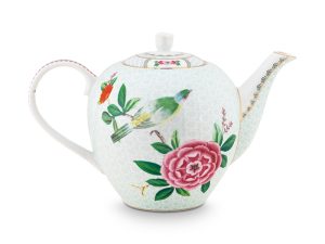 Pip Studio Τσαγιέρα Πορσελάνης Blushing Birds ασπρη 1.6ltr
