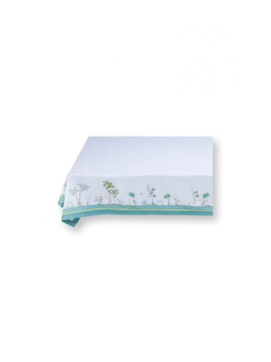 PIP STUDIO ΤΡΑΠΕΖΟΜΑΝΤΗΛΟ ΒΑΜΒΑΚΕΡΟ JOLIE WHITE 1.40x1.80cm