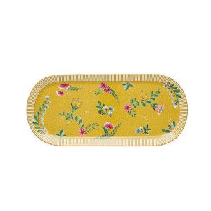 PiP Studio le Majorele yellow Πιατέλα Σερβιρίσματος Οβάλ από Πορσελάνη 33.3x15.5εκ.