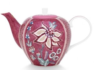 PIP STUDIO ΤΣΑΓΙΕΡΑ ΠΟΡΣΕΛΑΝΙΝΗ FLOWER FESTIVAL DARK PINK