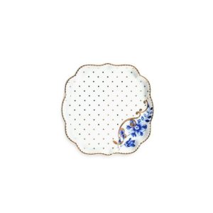 Πιατάκι για Σακουλάκι Τσαγιού Pip Studio “Royal White” – 10 cm x 10 cm