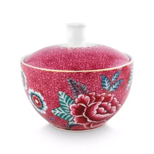 Ζαχαριέρα Pip Studio “Flower Festival Dark Pink” – 300 ml