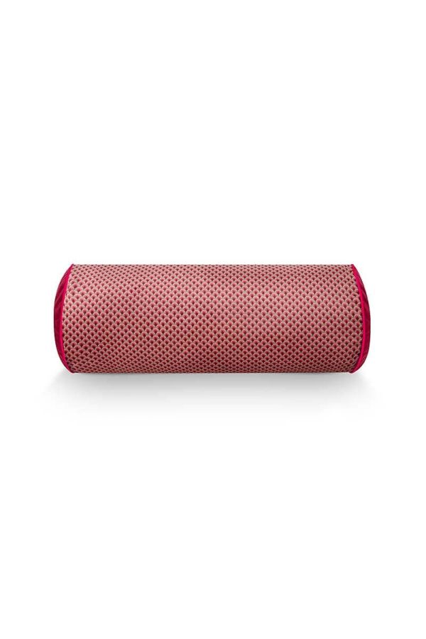 Μαξιλάρι Bolster Pip Studio “Suki Dark Pink” – 55 x 20 cm