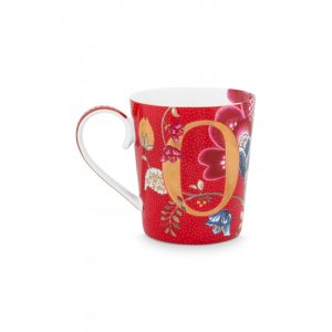 Κούπα “O” Pip Studio – Blushing Birds Red, 350 ml