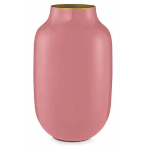 Μεταλλικό Οβάλ Βάζο Pip Studio “Old Pink” – Ύψος 30 cm