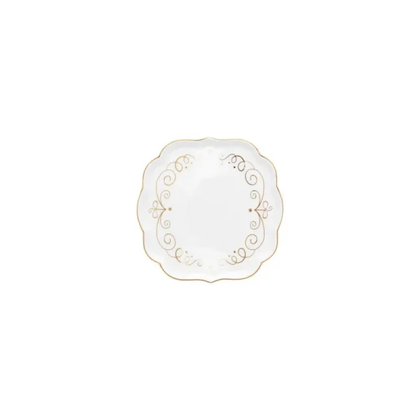 Μικρό Πιατάκι Τσαγιού Pip Studio “Royal Winter White” – Διάμετρος 10,2 cm - Set των 6